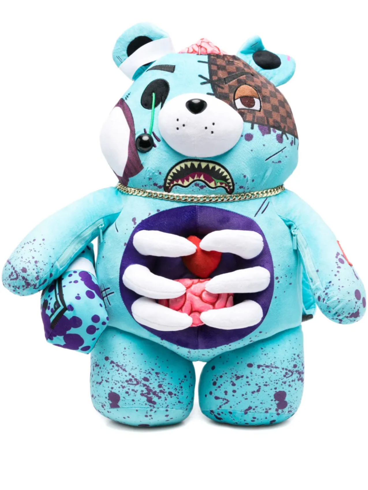 Sprayground kid рюкзак Gory Zombie, синий
Sprayground kid рюкзак Gory Zombie, синий