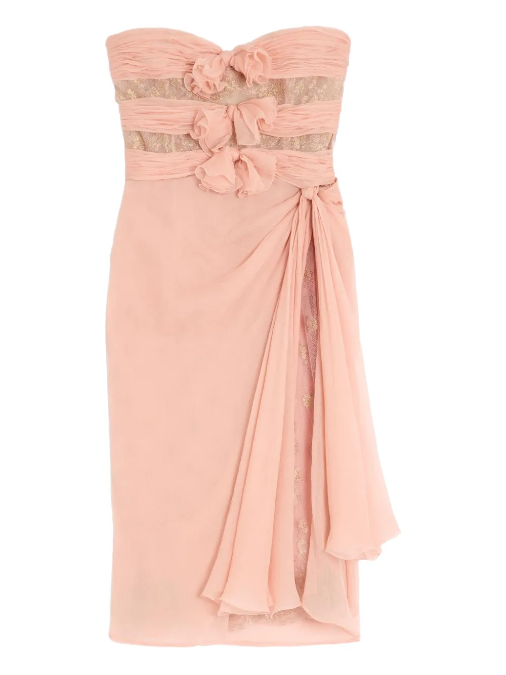 Платье миди с кружевом Valentino Garavani, розовый
Платье миди с кружевом Valentino Garavani, розовый