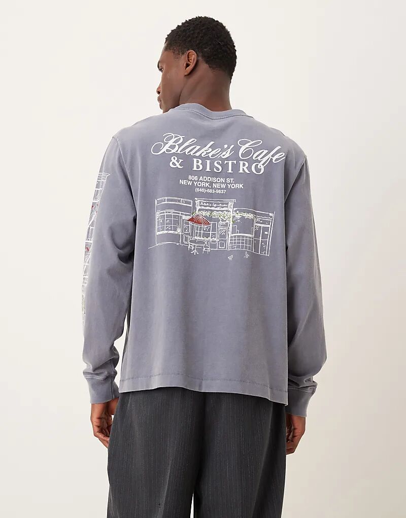 Футболка с длинным рукавом с принтом кофе Abercrombie & Fitch, цвет: синий
Футболка с длинным рукавом с принтом кофе Abercrombie & Fitch, цвет: синий