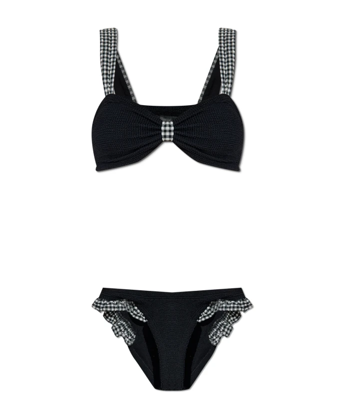 Купальник Лоретты из двух частей Hunza G, черный
Купальник Лоретты из двух частей Hunza G, черный