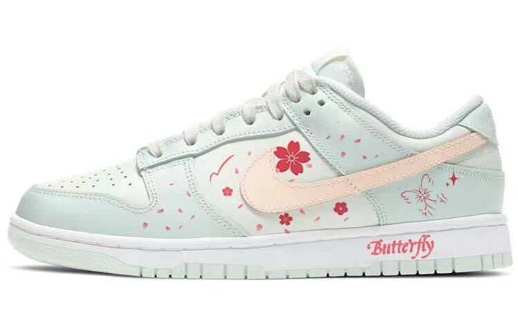 Кроссовки Nike Dunk Skateboarding Shoes Women's Low-top Green/White, светло-зеленый
Кроссовки Nike Dunk Skateboarding Shoes Women's Low-top Green/White, светло-зеленый