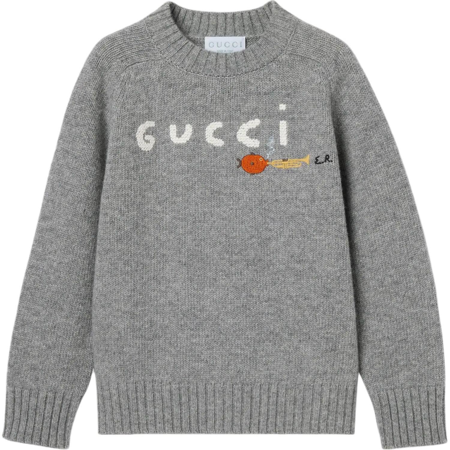 Свитер FW25 для детей 3-7 лет GUCCI, светло-серый
Свитер FW25 для детей 3-7 лет GUCCI, светло-серый