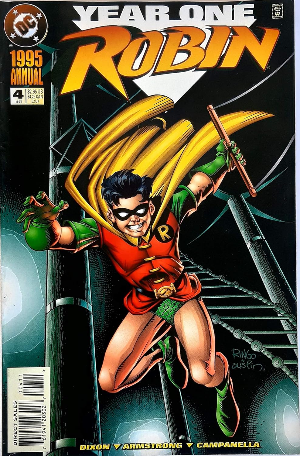 Year One Robin #4 Graphic Novel : 1995 Annual / Batman (4) (DC Comics)
Year One Robin #4 Graphic Novel : 1995 Annual / Batman (4) (DC Comics)