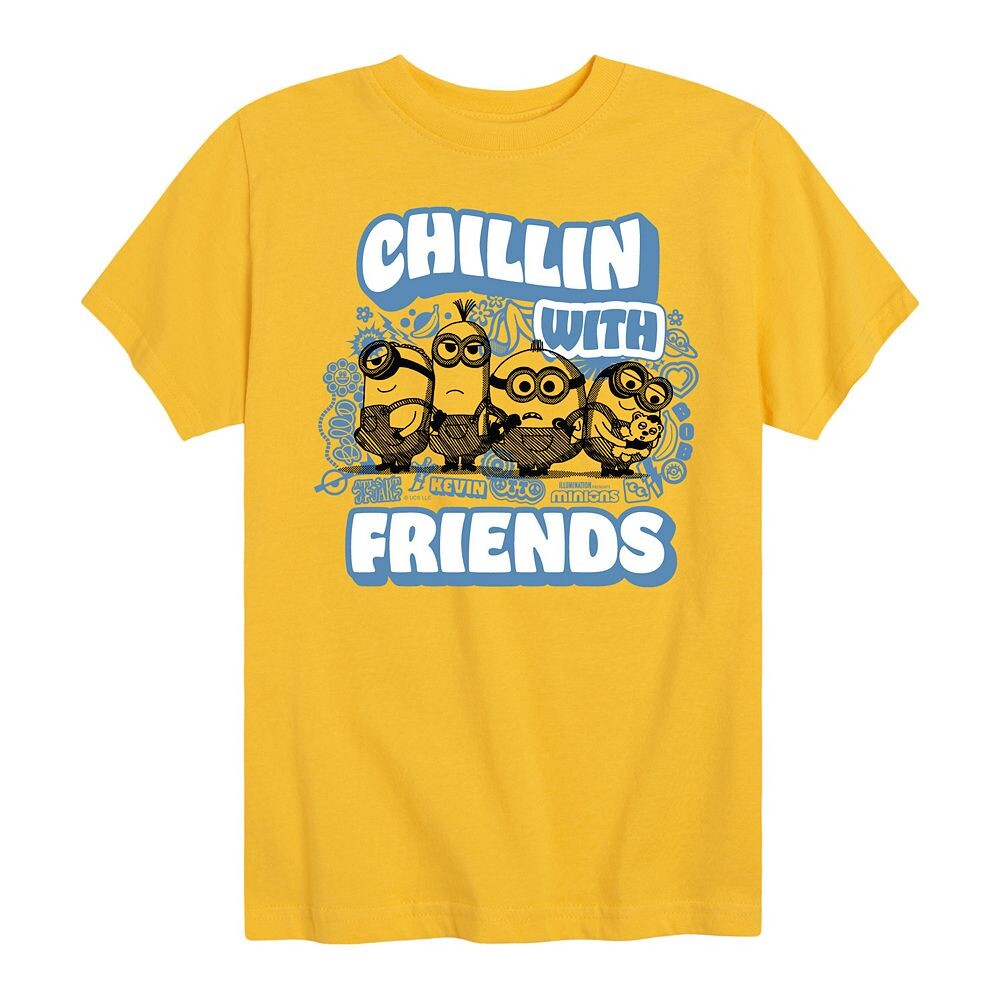 Футболка с рисунком «Гадкий я отдыхаю с друзьями» для мальчиков 8–20 лет Licensed Character, желтый
Футболка с рисунком «Гадкий я отдыхаю с друзьями» для мальчиков 8–20 лет Licensed Character, желтый