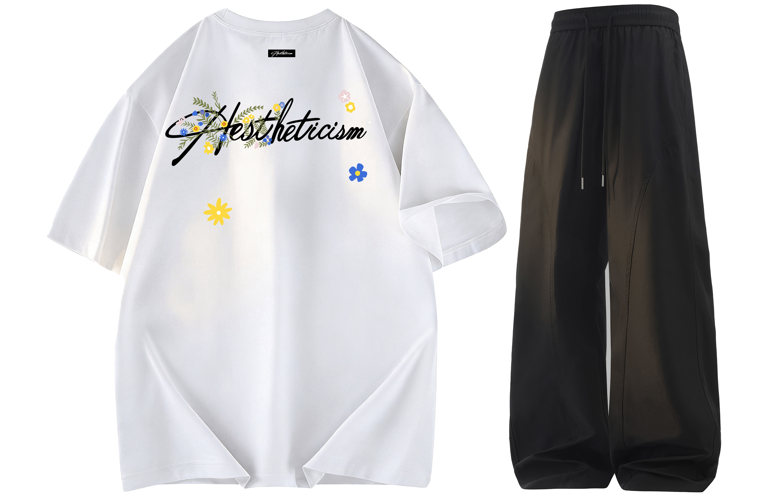 Повседневный костюм женский с круглым вырезом Moderate WARRIOR, белый top+черный pants
Повседневный костюм женский с круглым вырезом Moderate WARRIOR, белый top+черный pants