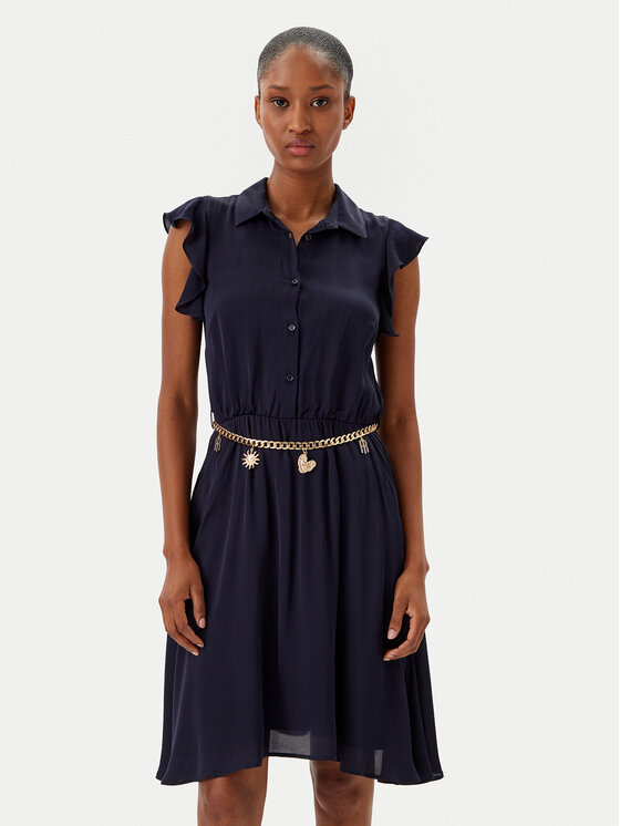 Платье на каждый день стандартный крой FR25SD1011W77401 Fracomina, синий
Платье на каждый день стандартный крой FR25SD1011W77401 Fracomina, синий