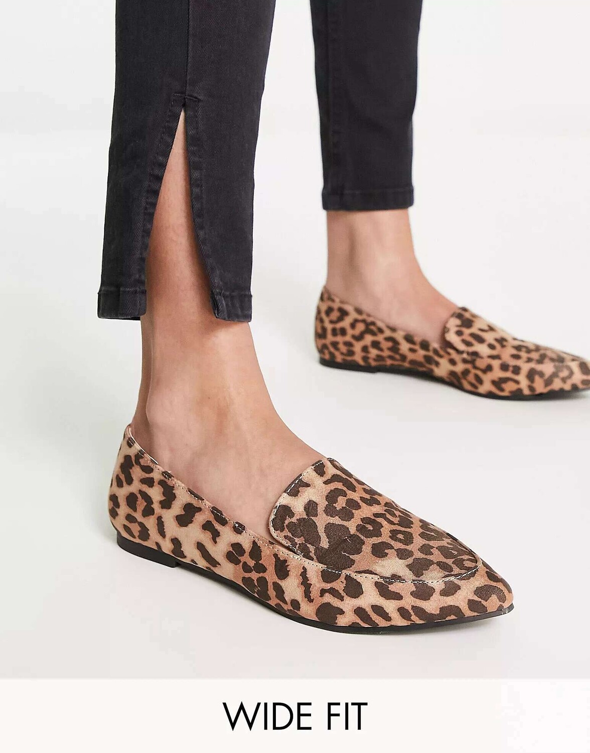 Леопардовые лоферы на плоской подошве с острым носком London Rebel Wide Fit London Rebel, Коричневый, Леопардовые лоферы на плоской подошве с острым носком London Rebel Wide Fit London Rebel
Леопардовые лоферы на плоской подошве с острым носком London Rebel Wide Fit London Rebel, Коричневый, Леопардовые лоферы на плоской подошве с острым носком London Rebel Wide Fit London Rebel