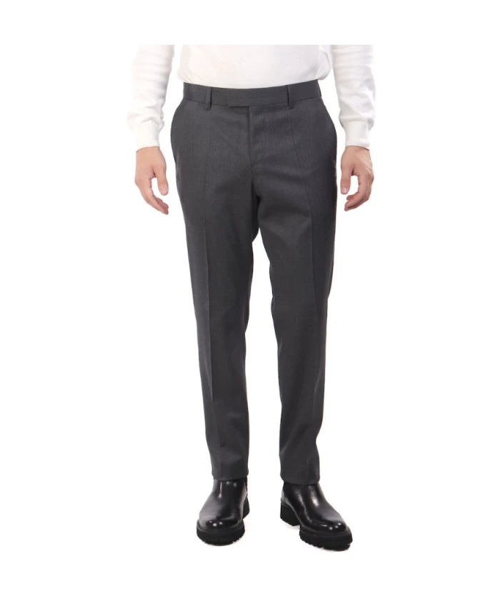 Зауженные брюки чинос с петлями для ремня. Hugo, серый
Зауженные брюки чинос с петлями для ремня. Hugo, серый