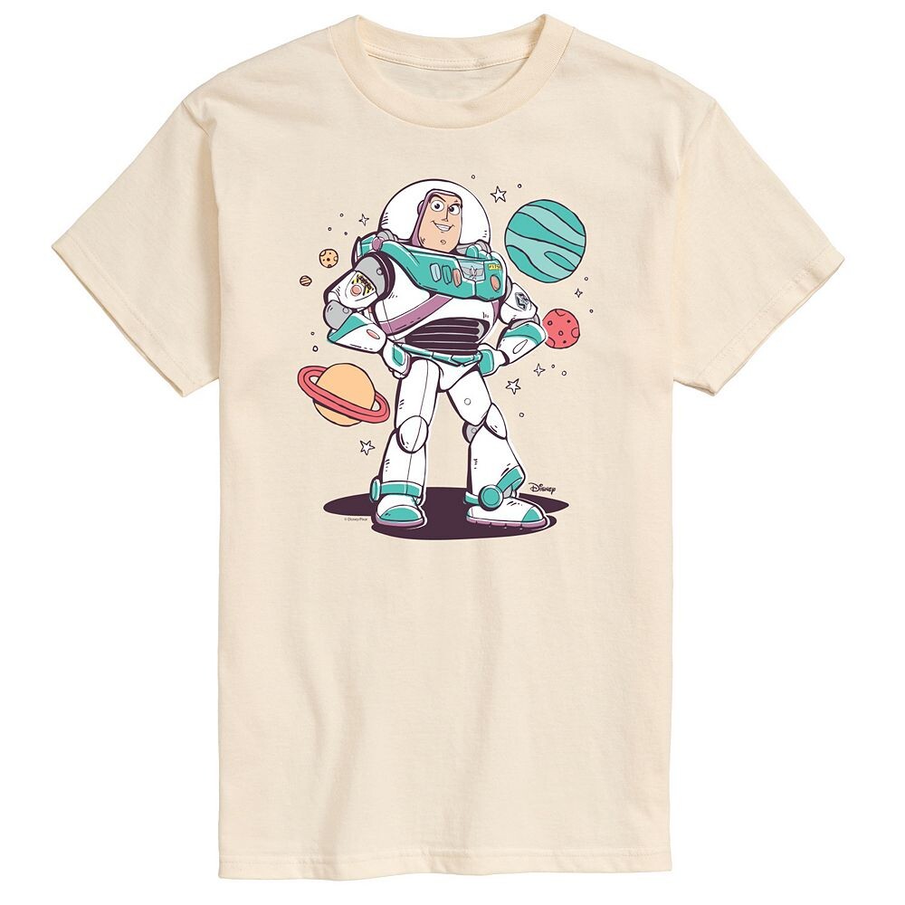 Мужская футболка с рисунком Disney/Pixar's Toy Story 4 Buzz and Planets Disney / Pixar, цвет Cream
Мужская футболка с рисунком Disney/Pixar's Toy Story 4 Buzz and Planets Disney / Pixar, цвет Cream