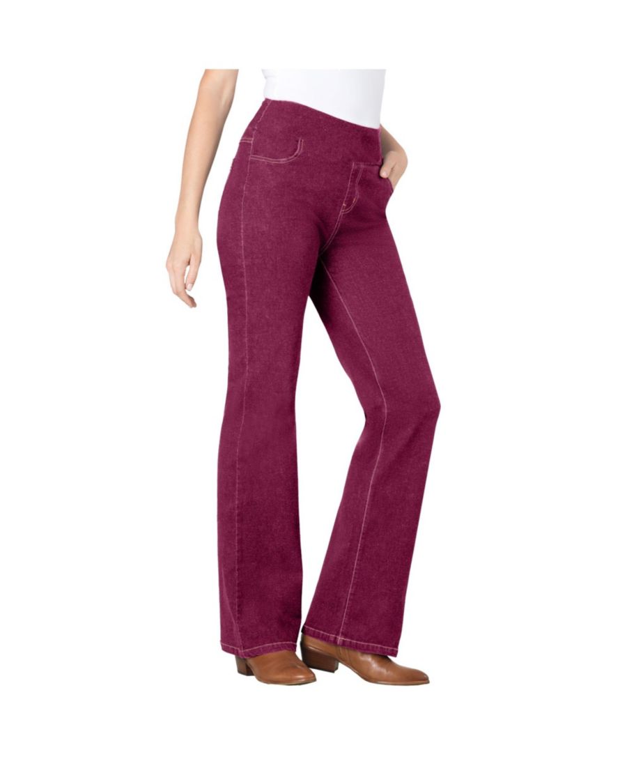 Женские джинсы Within Tall Flex-Fit Pull-On Bootcut Gap-Free Stretch Denim Woman Within, Deep claret
Женские джинсы Within Tall Flex-Fit Pull-On Bootcut Gap-Free Stretch Denim Woman Within, Deep claret
