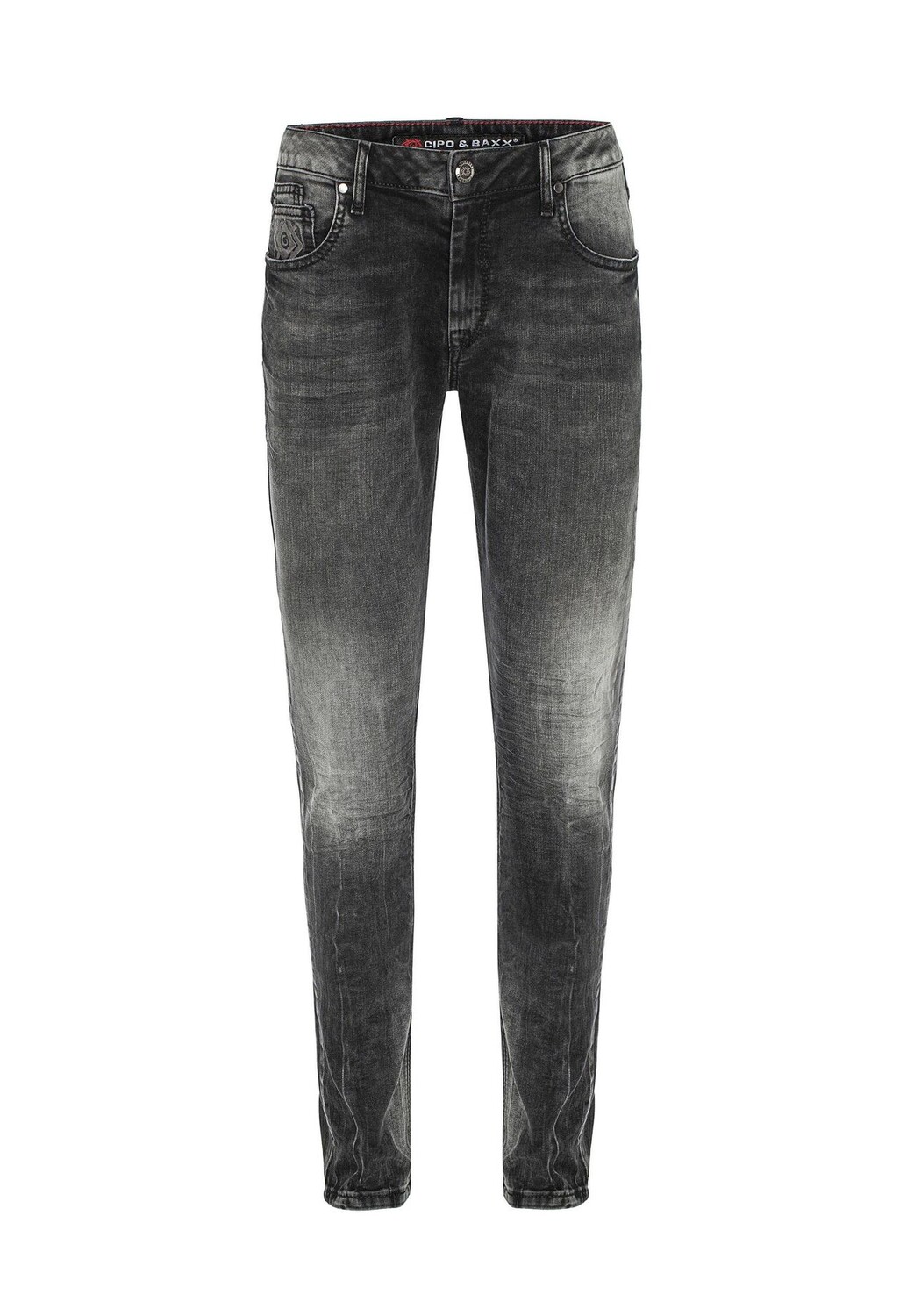 ДЖИНСЫ классического фасона с 5 карманами CIPO & BAXX, антрацит
ДЖИНСЫ классического фасона с 5 карманами CIPO & BAXX, антрацит