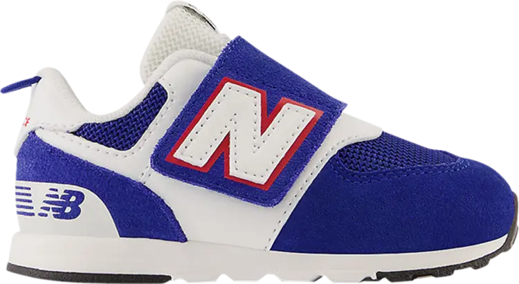 Кроссовки 574 New-B Hook & Loop Toddler 'Team Royal White', синий 
Кроссовки 574 New-B Hook & Loop Toddler 'Team Royal White', синий