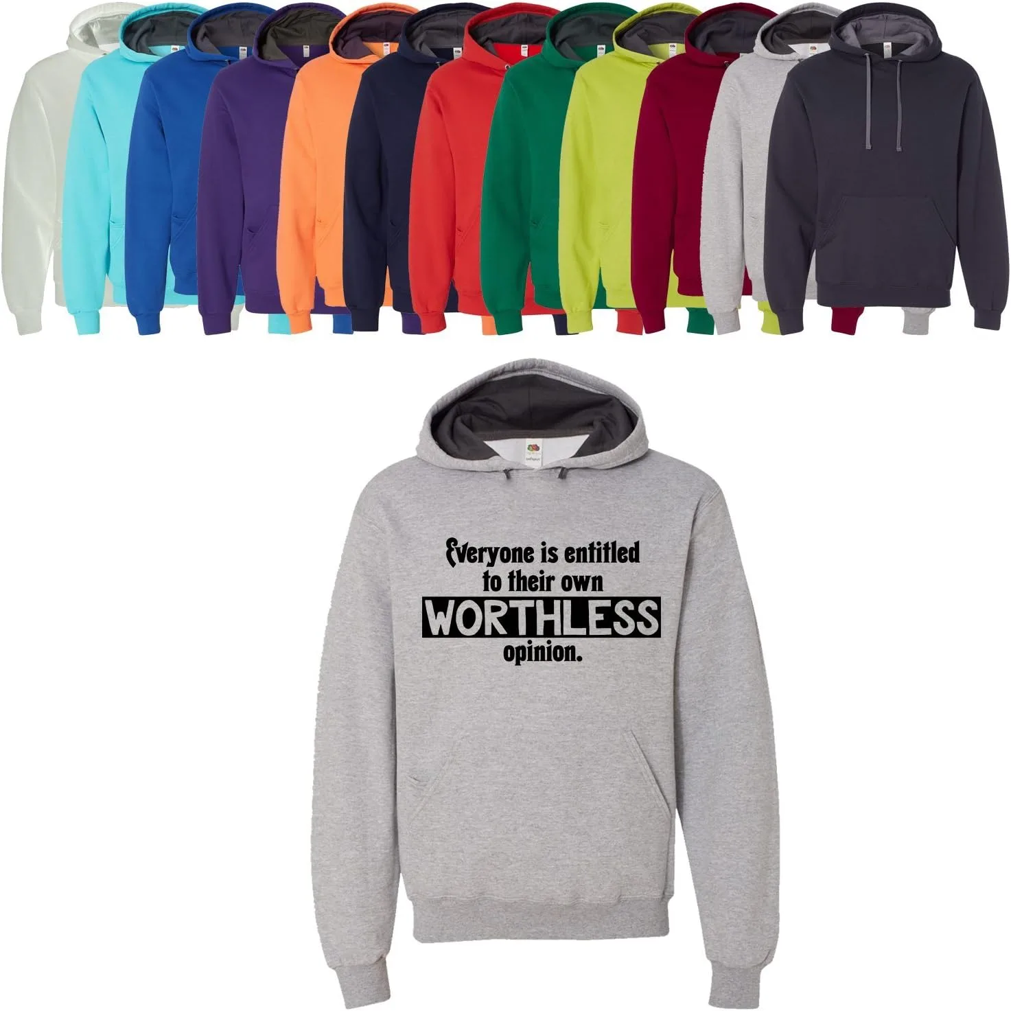 Толстовка Everyone is Entitled to Their Own Worthless Opinion, Adult Unisex Custom Apparel House
Толстовка Everyone is Entitled to Their Own Worthless Opinion, Adult Unisex Custom Apparel House