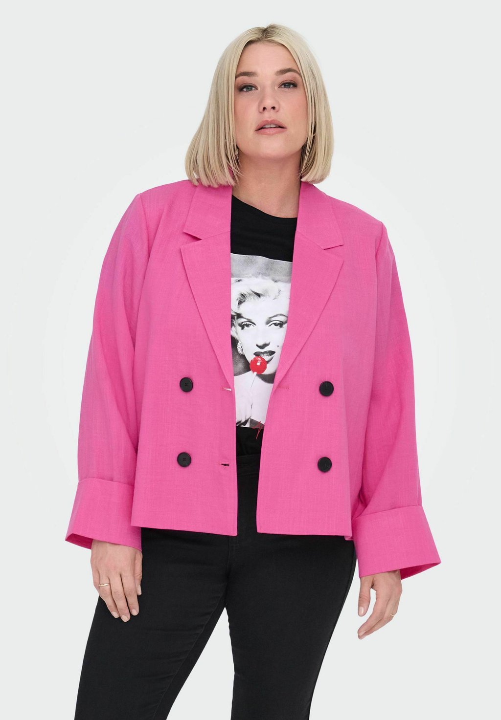 Блейзер CARTAMI ONLY Carmakoma, розовый
Блейзер CARTAMI ONLY Carmakoma, розовый