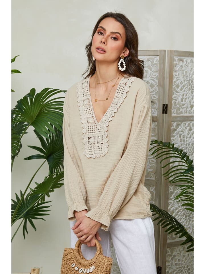 Блуза Lin Passion, бежевый
Блуза Lin Passion, бежевый