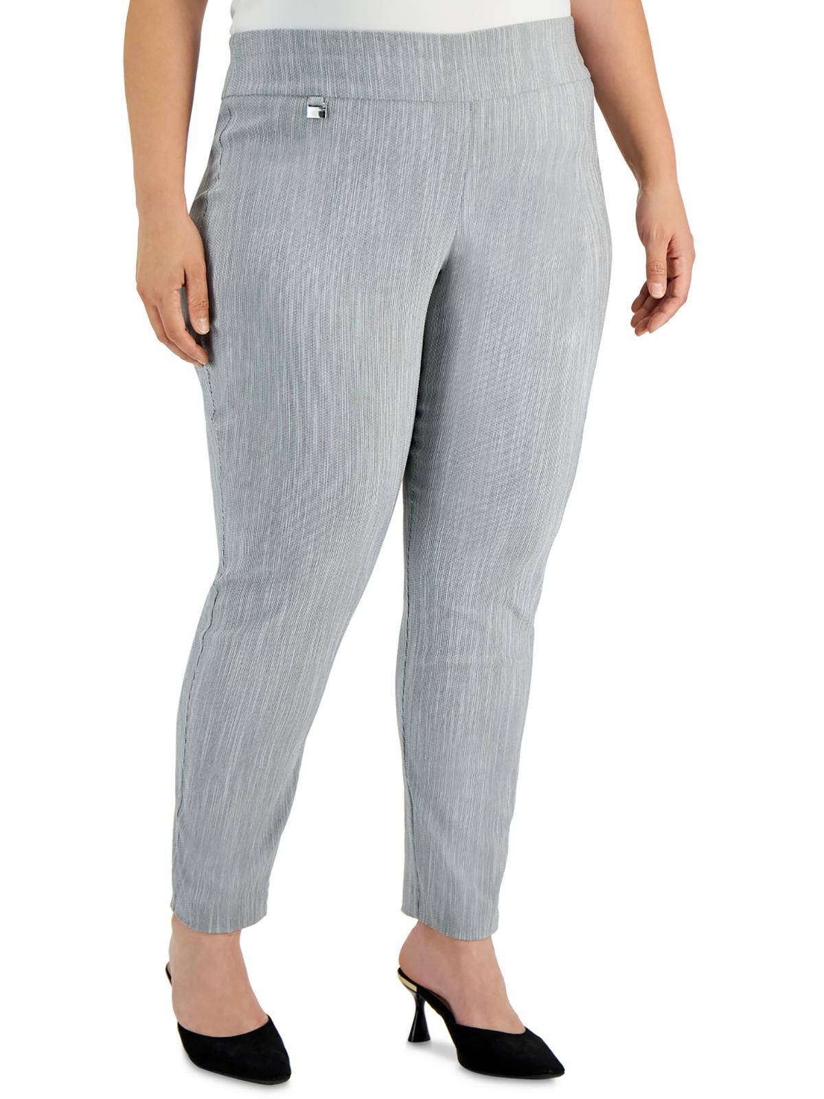 Женские полосатые узкие брюки из искусственного шелка Plus Alfani, цвет black chambray stripe
Женские полосатые узкие брюки из искусственного шелка Plus Alfani, цвет black chambray stripe
