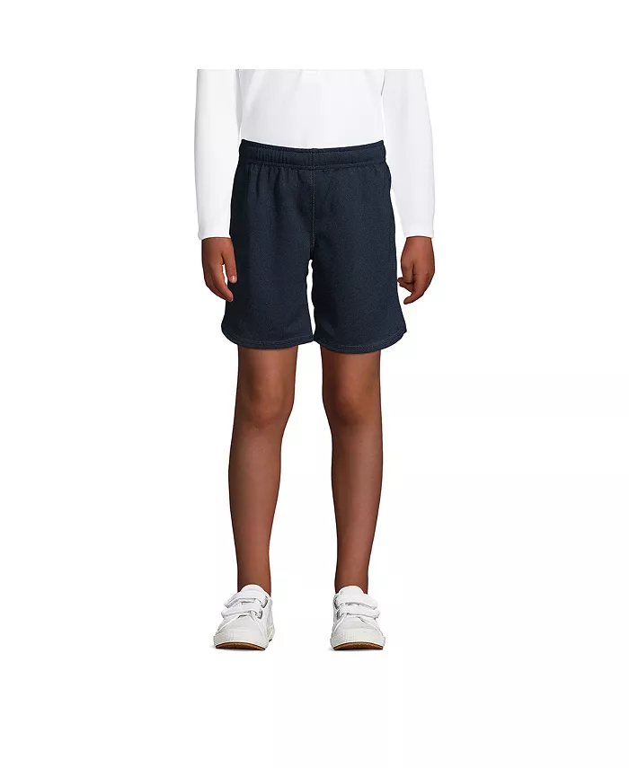 Детские спортивные шорты с сеткой Lands' End, синий
Детские спортивные шорты с сеткой Lands' End, синий