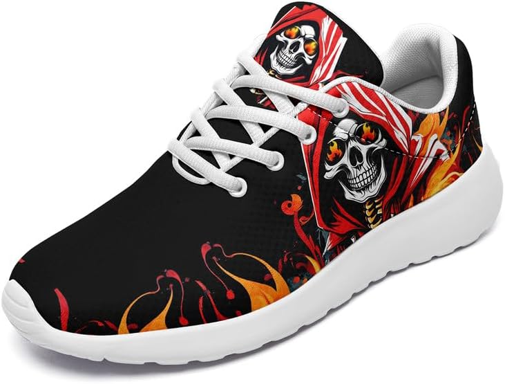 Модные кроссовки с черепом для мужчин и женщин, розовые и черно-красные, повседневные, легкие, унисекс, для бега, тенниса и ходьбы Awsole
Модные кроссовки с черепом для мужчин и женщин, розовые и черно-красные, повседневные, легкие, унисекс, для бега, тенниса и ходьбы Awsole