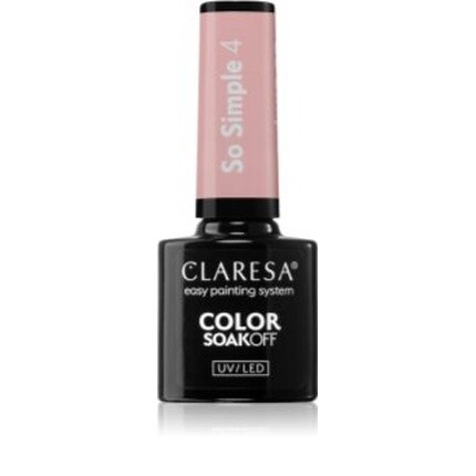 Гель-лак для ногтей Soak Off Uvled Color So Simple - 5 грамм Claresa
Гель-лак для ногтей Soak Off Uvled Color So Simple - 5 грамм Claresa