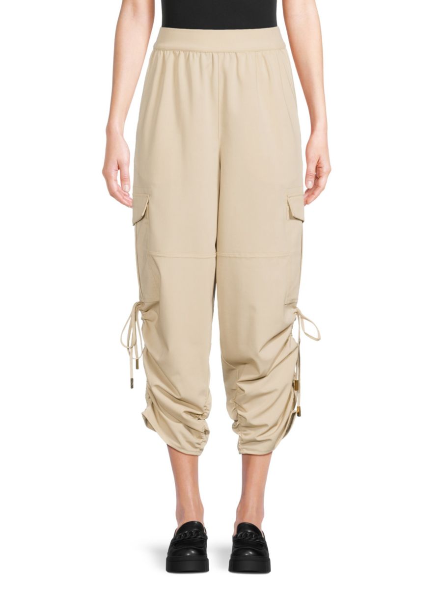 Укороченные брюки-карго с завязками на завязках BCBGMAXAZRIA, цвет Pale Khaki
Укороченные брюки-карго с завязками на завязках BCBGMAXAZRIA, цвет Pale Khaki