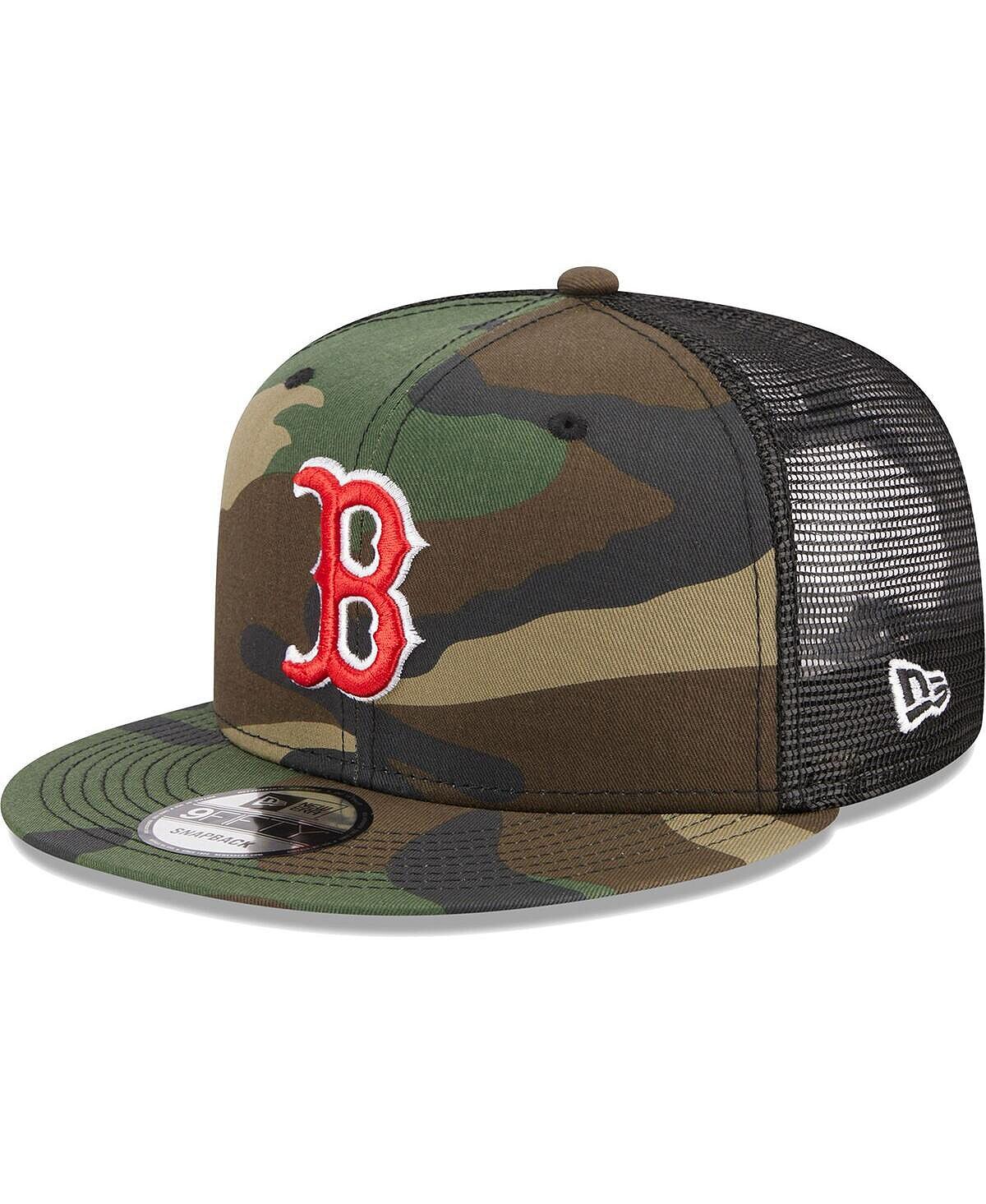 Мужская камуфляжная кепка Boston Red Sox Woodland Camo Trucker 9FIFTY Snapback New Era
Мужская камуфляжная кепка Boston Red Sox Woodland Camo Trucker 9FIFTY Snapback New Era