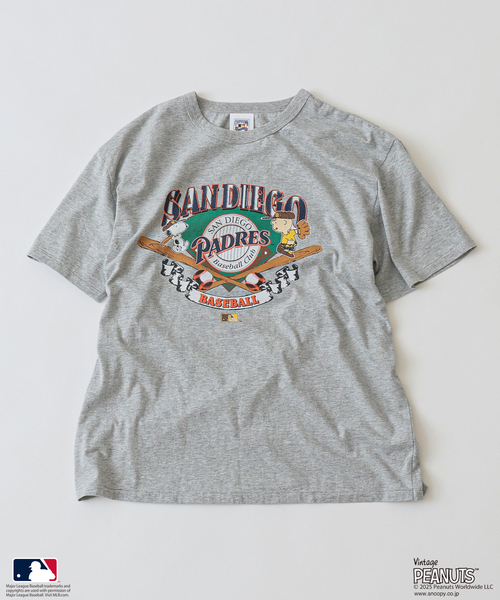Футболка с принтом, бейсбольный стиль, MLB Vintage PEANUTS, светло-серый
Футболка с принтом, бейсбольный стиль, MLB Vintage PEANUTS, светло-серый
