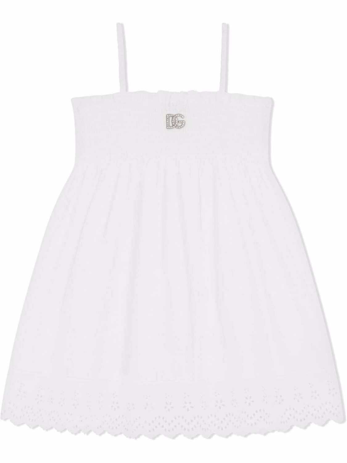 Dolce & Gabbana поплиновое платье с вышивкой, белый
Dolce & Gabbana поплиновое платье с вышивкой, белый