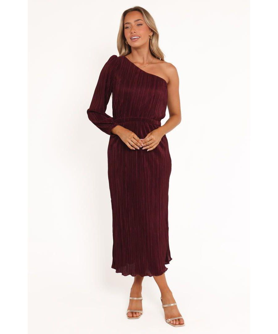 Женское миди-платье с одним плечом и плиссировкой, цвет бордовый Petal and Pup, Red
Женское миди-платье с одним плечом и плиссировкой, цвет бордовый Petal and Pup, Red