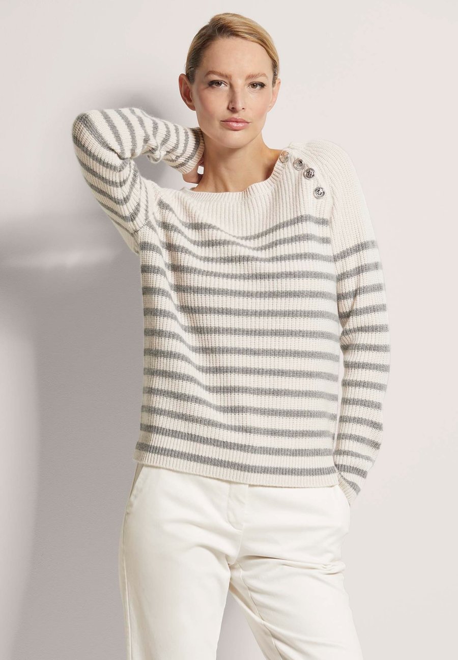 Джемпер MADELEINE Jumper, Pearl White Stone Gray/White
Джемпер MADELEINE Jumper, Pearl White Stone Gray/White