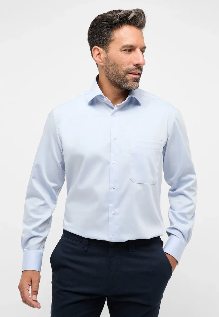 Рубашка Eterna с длинными рукавами "COMFORT FIT", голубой
Рубашка Eterna с длинными рукавами "COMFORT FIT", голубой