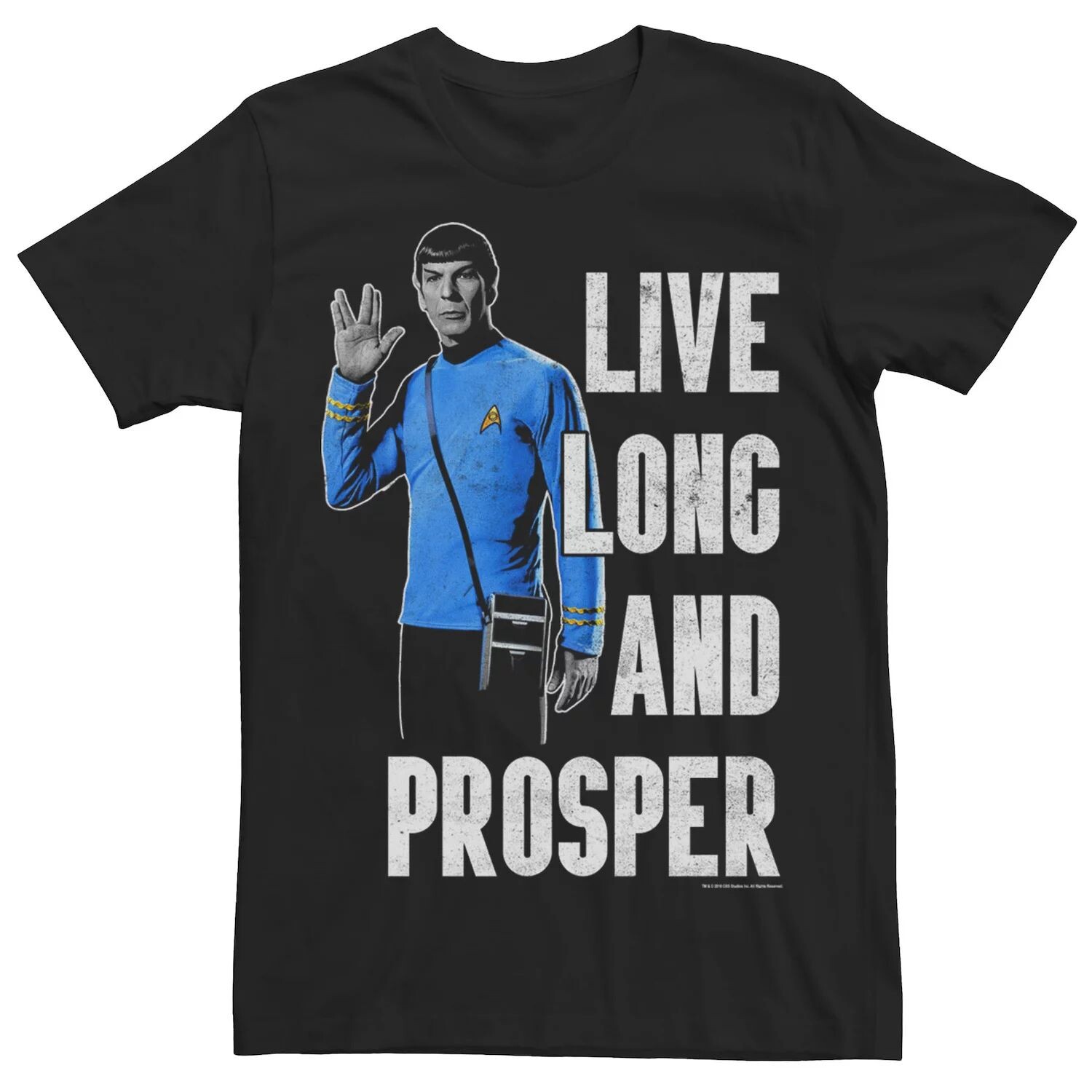 Мужская длинная футболка Star Trek Original Series Spock Live Licensed Character
Мужская длинная футболка Star Trek Original Series Spock Live Licensed Character