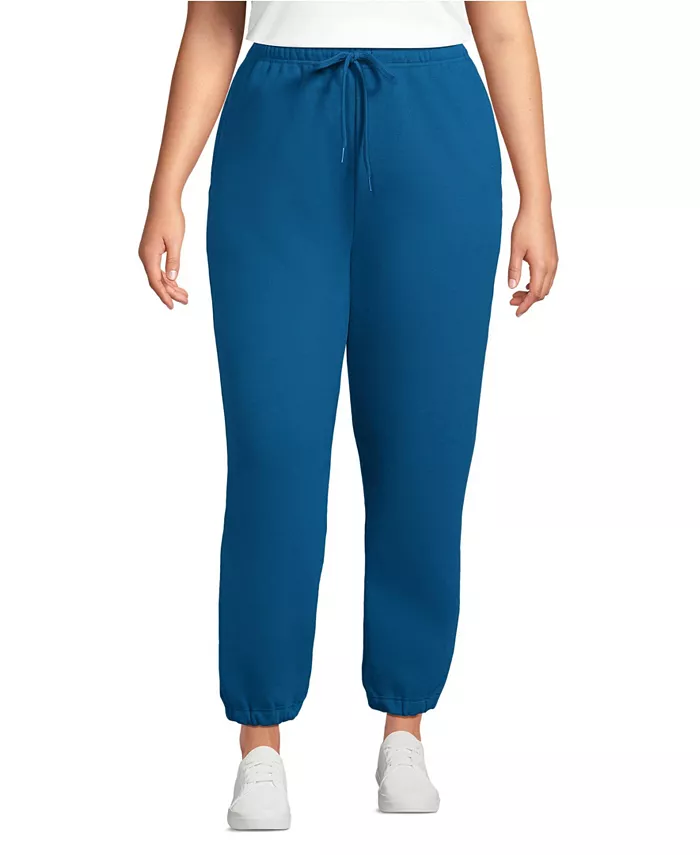 Женские спортивные брюки больших размеров с высокой талией, комплект из узких брюк Lands' End, синий
Женские спортивные брюки больших размеров с высокой талией, комплект из узких брюк Lands' End, синий