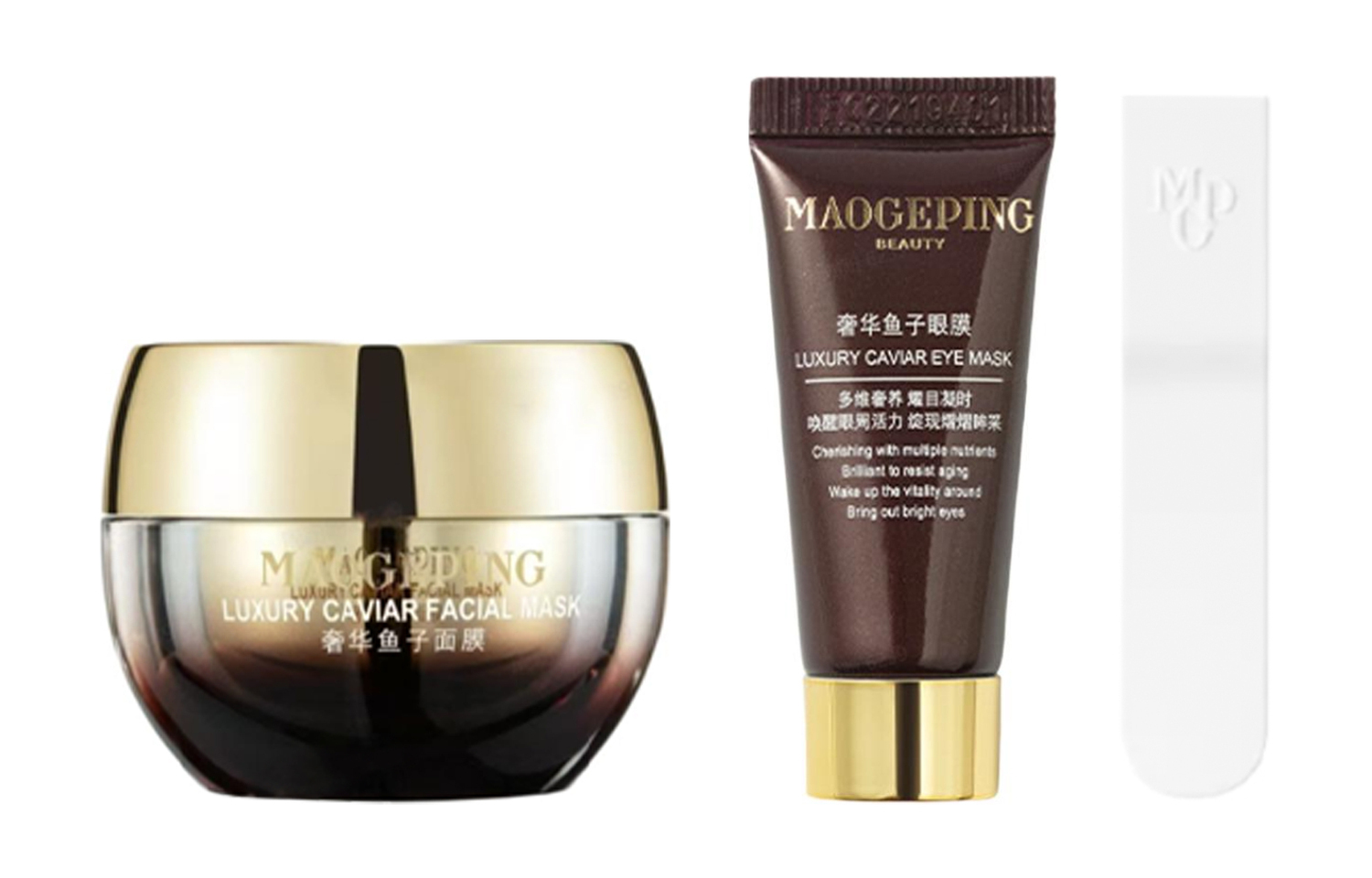 Наборы для ухода за кожей Unisex MAOGEPING, Caviar Mask 15g + Caviar Eye Mask 5g
Наборы для ухода за кожей Unisex MAOGEPING, Caviar Mask 15g + Caviar Eye Mask 5g
