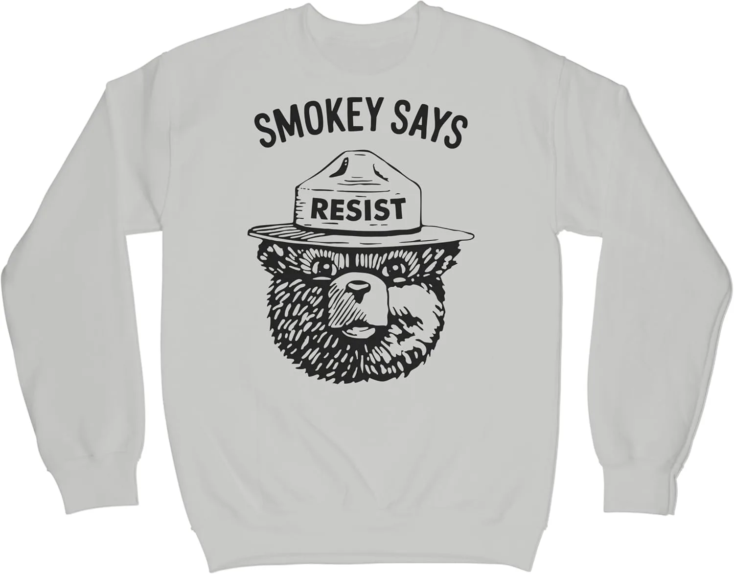 Толстовка Smokey the Bear Resist с длинным рукавом LIBBY'S BENCHMARK27 DESIGNS
Толстовка Smokey the Bear Resist с длинным рукавом LIBBY'S BENCHMARK27 DESIGNS