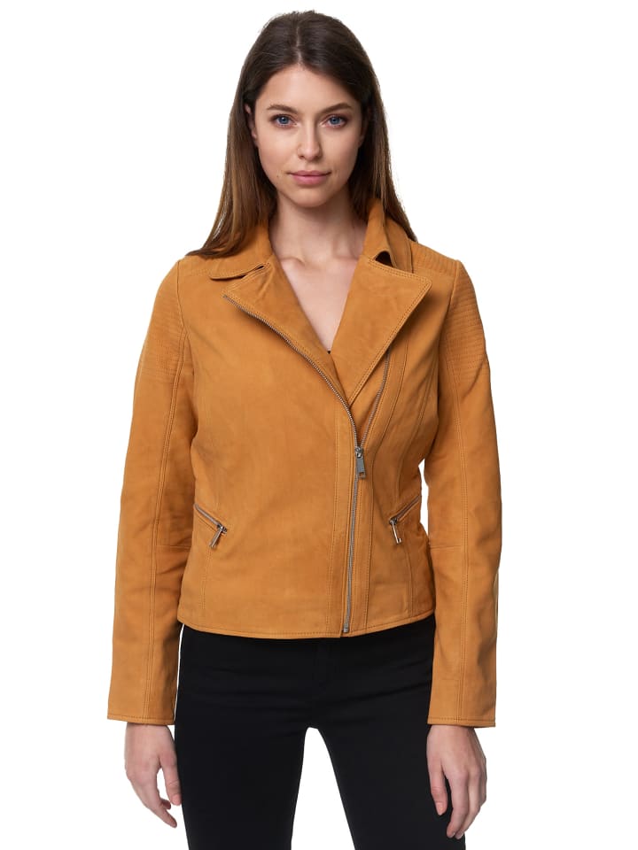 Кожаная куртка Tazzio, желтый
Кожаная куртка Tazzio, желтый