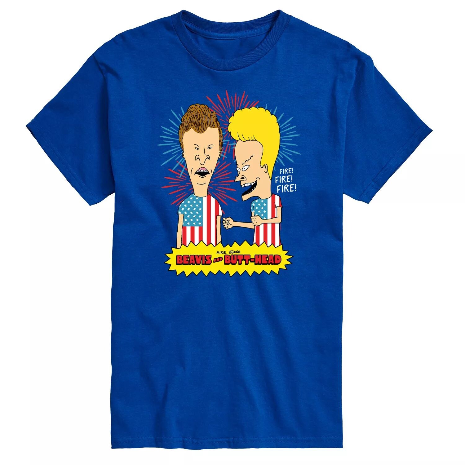 Мужская футболка Beavis And Butthead USA Firework Licensed Character
Мужская футболка Beavis And Butthead USA Firework Licensed Character