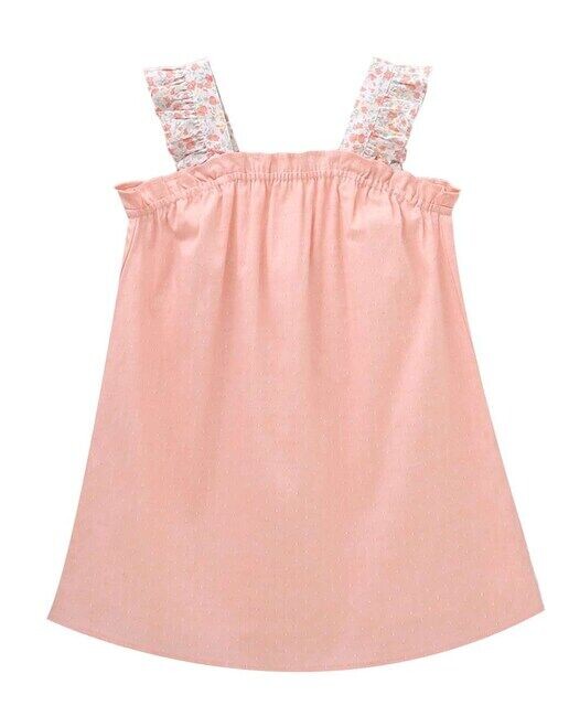 Платье для девочки на принтованных бретелях Dadati, розовый
Платье для девочки на принтованных бретелях Dadati, розовый