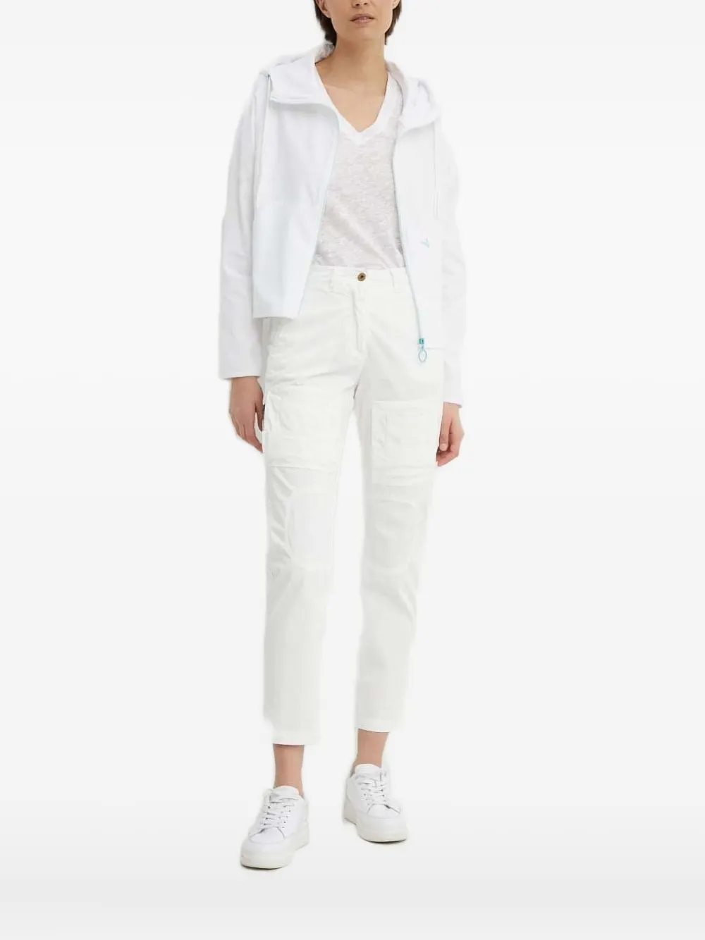 Толстовка с капюшоном на молнии Aeronautica Militare, белый
Толстовка с капюшоном на молнии Aeronautica Militare, белый