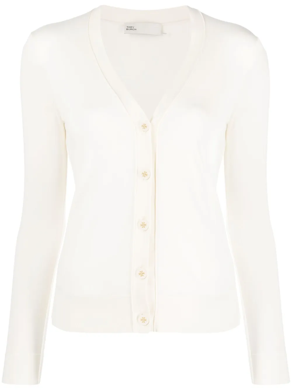 Кардиган с логотипом Tory Burch, белый
Кардиган с логотипом Tory Burch, белый