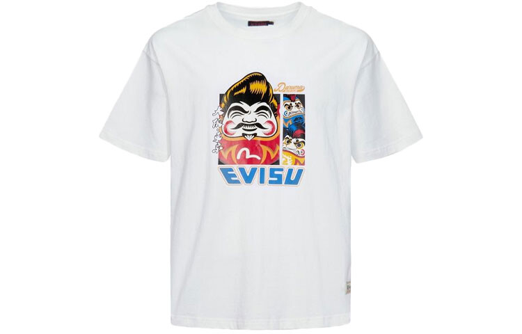 Футболка мужская белая Evisu, белый
Футболка мужская белая Evisu, белый
