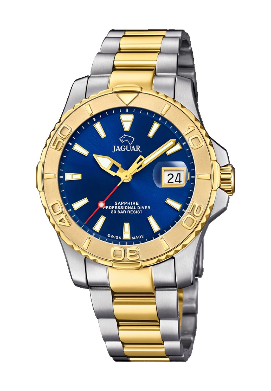 Мужские наручные часы JAGUAR, цвет Silber Gold Blau
Мужские наручные часы JAGUAR, цвет Silber Gold Blau