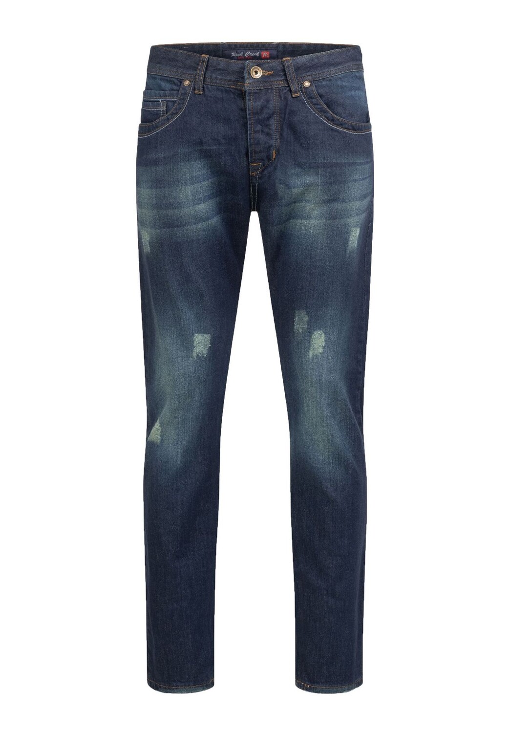 Джинсы комфортного кроя поношенного вида Rock Creek, темно-синий
Джинсы комфортного кроя поношенного вида Rock Creek, темно-синий