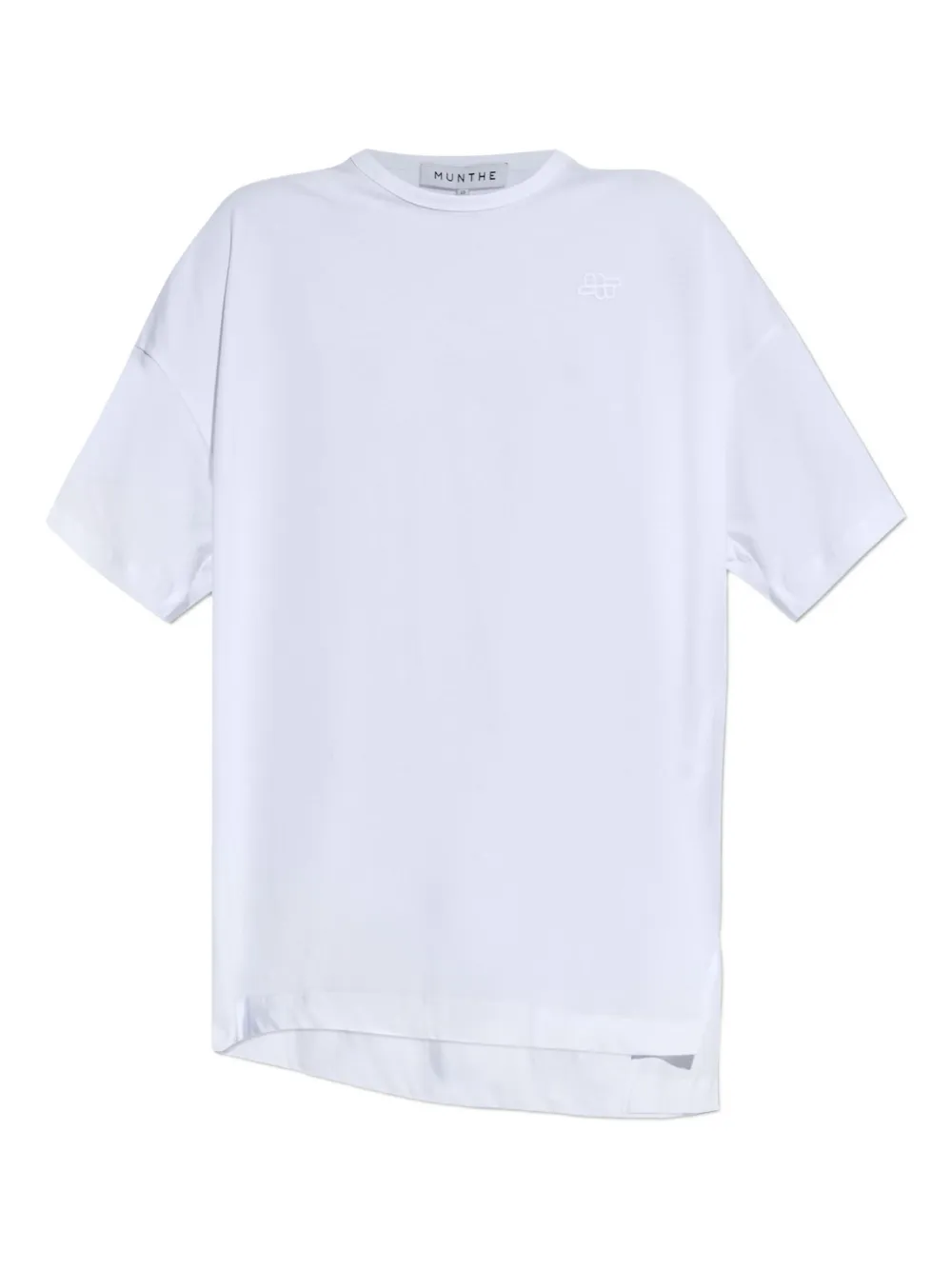 Футболка из органического хлопка с разрезами по бокам MUNTHE, белый
Футболка из органического хлопка с разрезами по бокам MUNTHE, белый