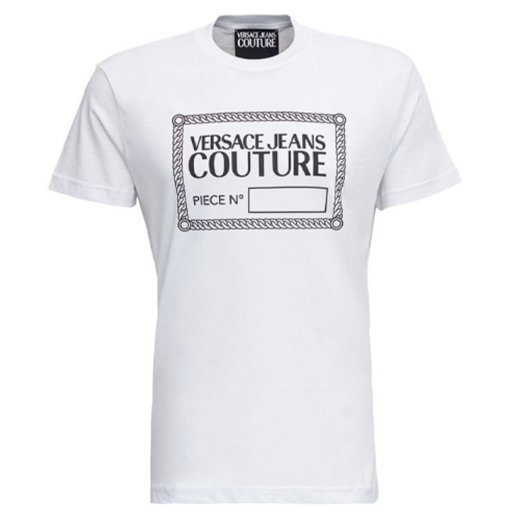 Футболка из хлопка с логотипом VERSACE JEANS COUTURE, белый
Футболка из хлопка с логотипом VERSACE JEANS COUTURE, белый