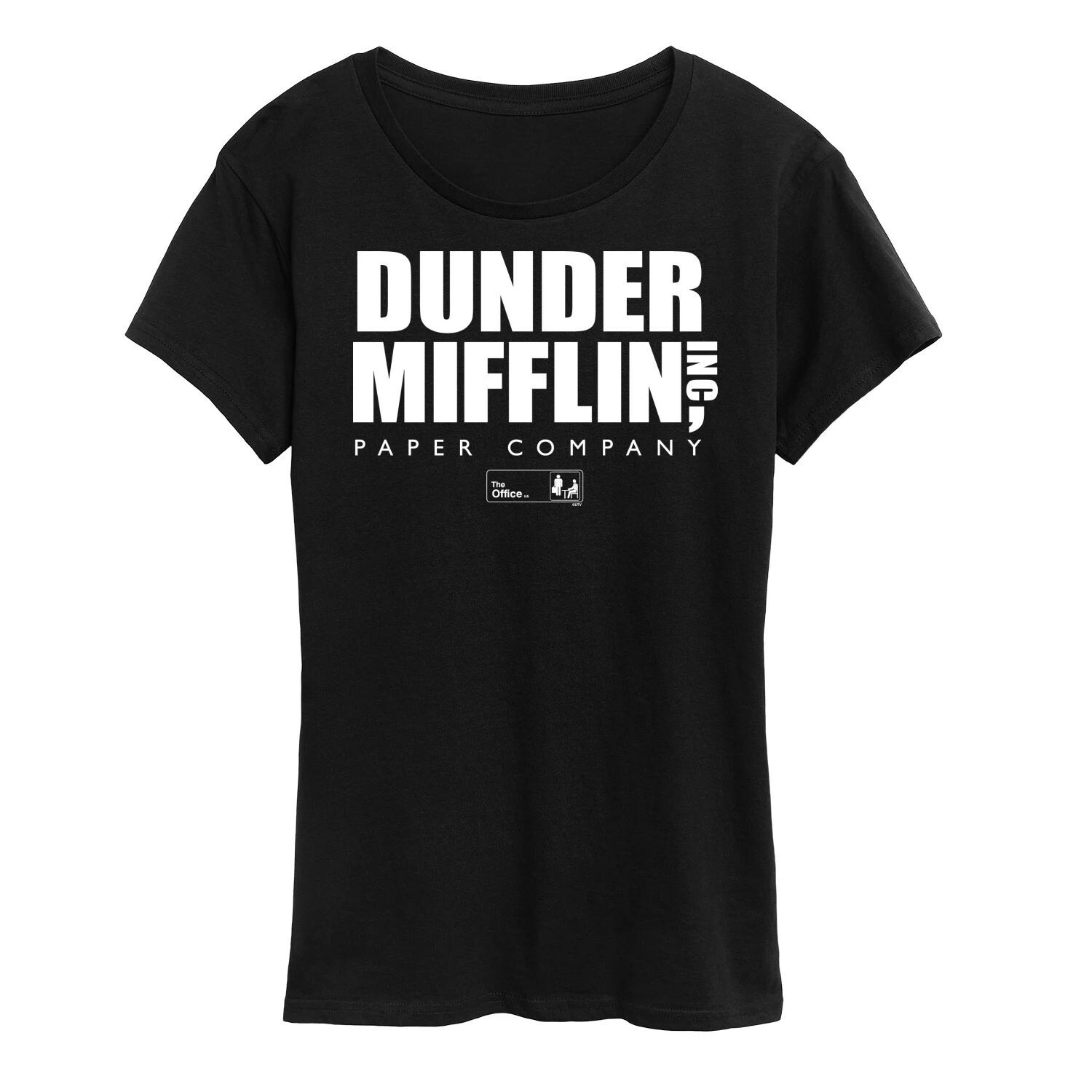 Женская футболка с логотипом The Office Dunder Mifflin Licensed Character, черный
Женская футболка с логотипом The Office Dunder Mifflin Licensed Character, черный