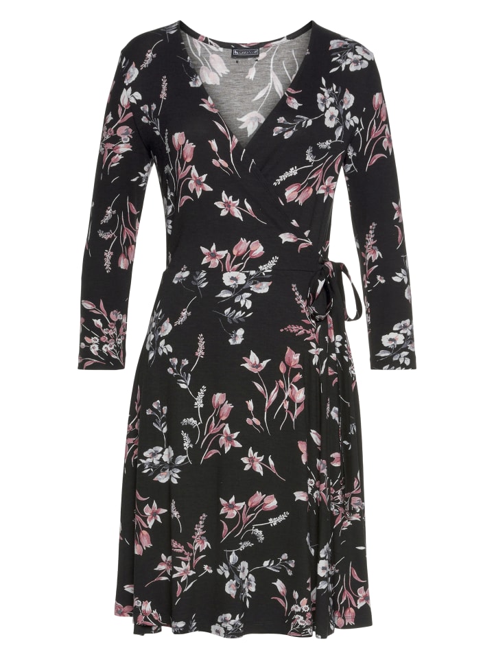 Летнее платье с черно-розовым цветочным принтом Laura Scott
Летнее платье с черно-розовым цветочным принтом Laura Scott