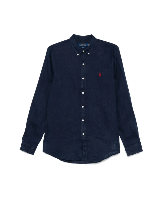 Спортивная рубашка с длинными рукавами Ralph Lauren, синий
Спортивная рубашка с длинными рукавами Ralph Lauren, синий