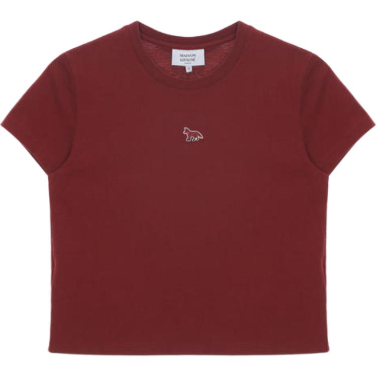 Хлопковая футболка с вышивкой лисы Maison Kitsune, красный
Хлопковая футболка с вышивкой лисы Maison Kitsune, красный