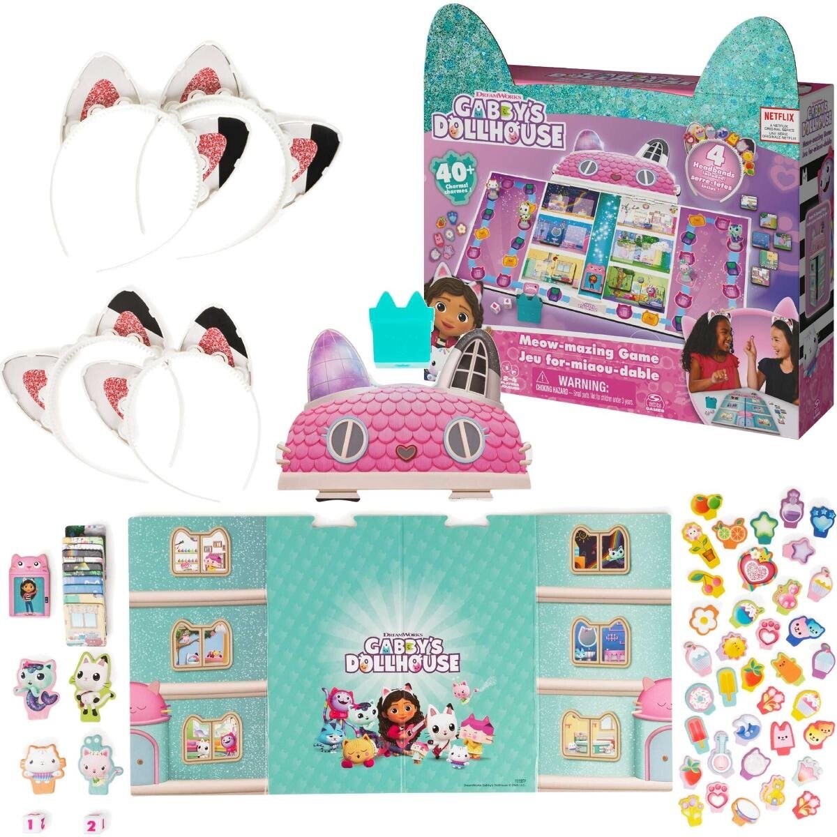 Кошачий домик Габи, настольная игра про кошек. Spin Master
Кошачий домик Габи, настольная игра про кошек. Spin Master