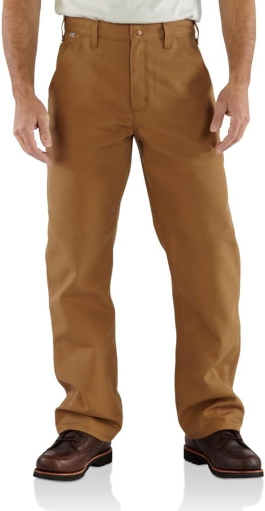 Carhartt Men's Flame Resistant Duck Dungaree, Brown
Carhartt Men's Flame Resistant Duck Dungaree, Brown